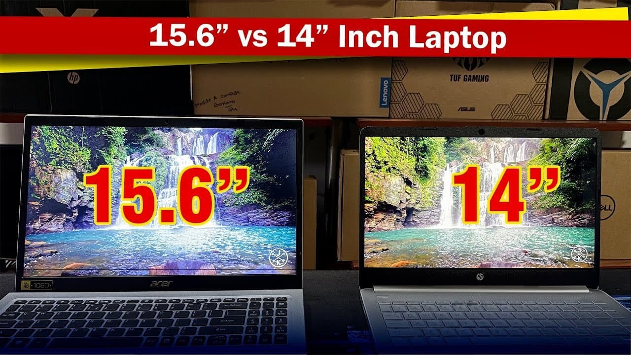 15.6-inch vs 14-inch Laptop Display in Nepal