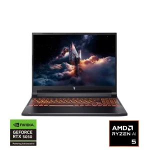 ACER NITRO V 16 | AMD Ryzen 5 240 | 16GB DDR5 5600 | 512GB PCIe 4.0 NVMe SSD | 16-inch WUXGA IPS 1920 x 1200 180Hz 100% sRGB | NVIDIA GeForce RTX 5050 8GB GDDR7