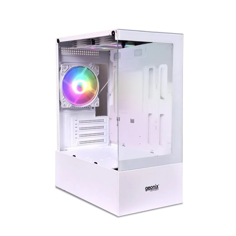 GEONIX X30 Edition | High-End Gaming PC | 3 RGB  Fans | AMD Ryzen 7 5700G | Gigabyte A520M-K | DDR4 16GB 3200MHz |  256GB NVMe SSD