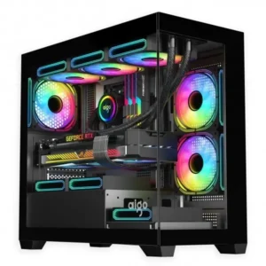 HIGH END GAMING PC – DARKFLASH AIGO C218M WITH 3 ARGB FAN