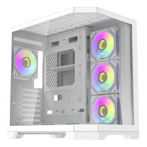 DarkFlash FT418 Pro WITH 7 ARGB Fans WHITE