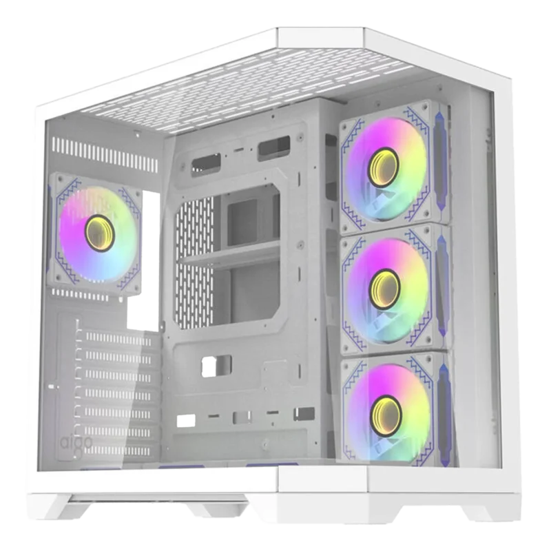 DarkFlash FT418 Pro WITH 7 ARGB Fans WHITE