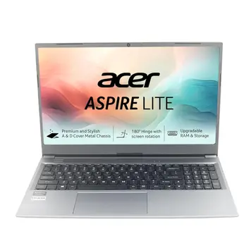 Acer Aspire Lite AL15-41 (AMD Ryzen 7 7730U Octa-Core Processor | 16 GB RAM | 512 GB SSD | 15.6″ FHD (1920 × 1080) Display | AMD Radeon Graphics | Windows 11 Home | Wi-Fi 6 & Bluetooth 5.1 | 1 Year Warranty)