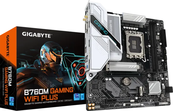 GIGABYTE B760M DDR5 GAMING WIFI PLUS
