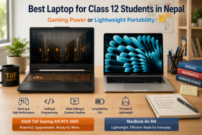 Best Laptop for Class 12 Students in Nepal comparison