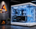 Custom PC builds for every budget at Alam Tech Kathmandu, showcasing a professional panoramic liquid-cooled desktop assembly inside our Newroad workshop.