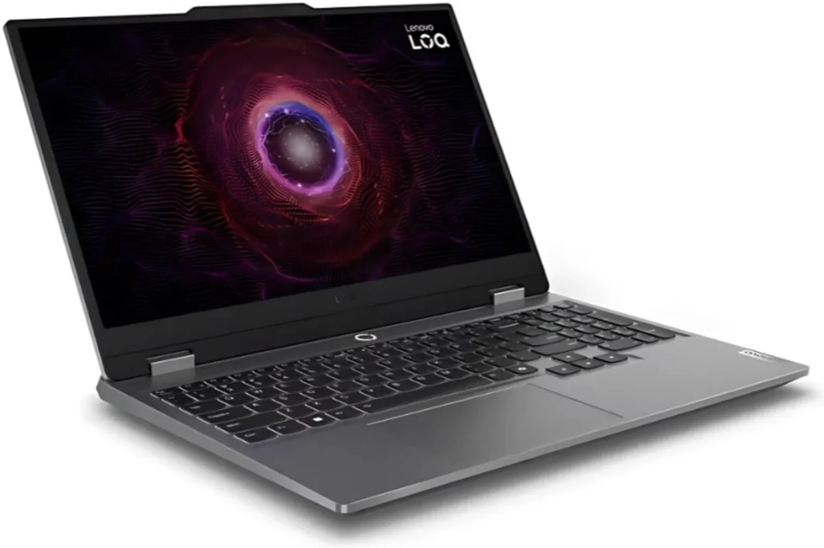 Lenovo LOQ 15ARP9 Ryzen 5 7235HS RTX 4050 16GB RAM 144Hz sRGB gaming laptop front view Nepal