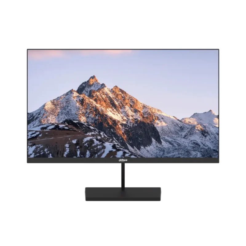 Dahua DHI-LM27-U401A 27-inch 4K UHD commercial monitor showing the slim bezel IPS display, flat panel design, and Type-C 65W connectivity at Alam Tech Kathmandu.