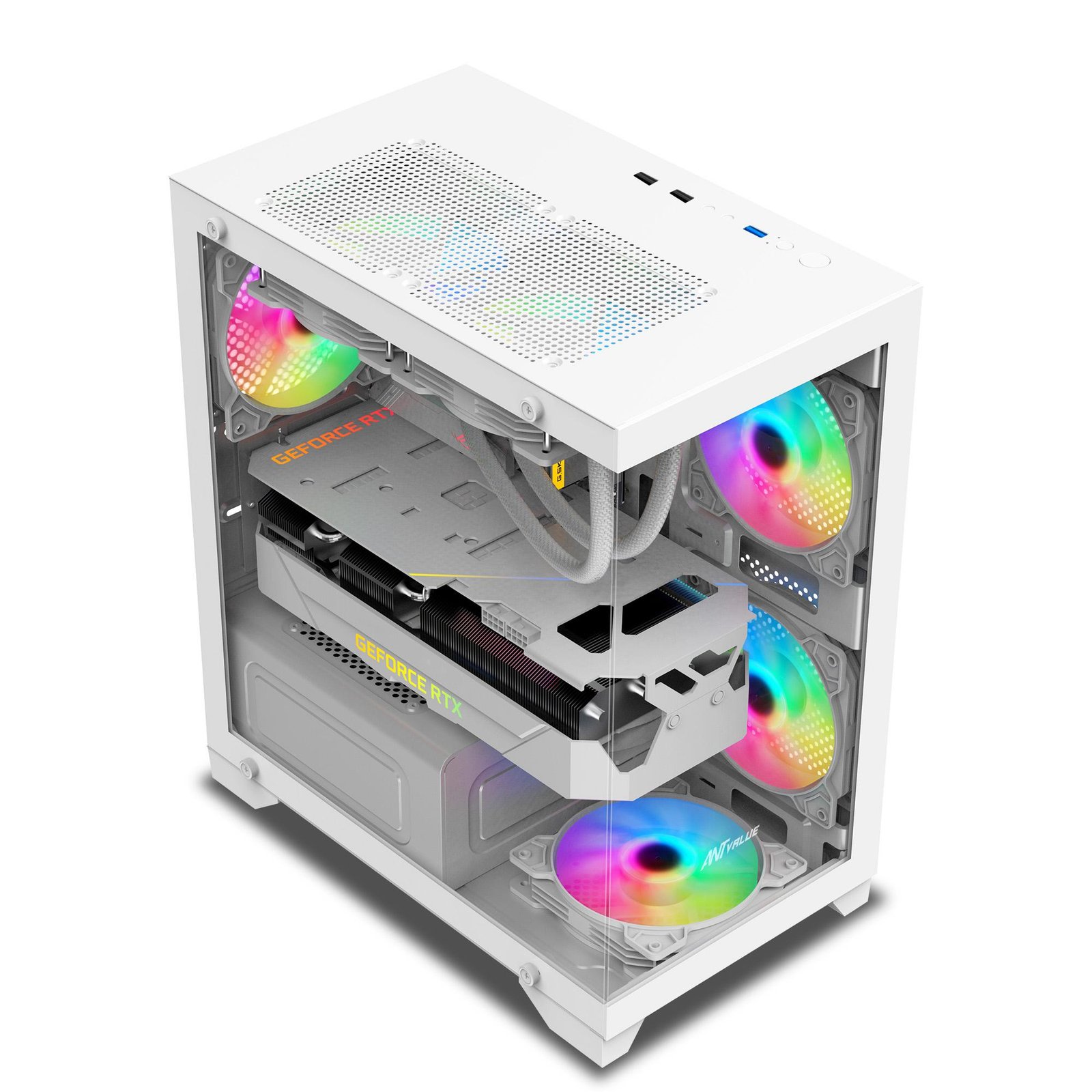 Ryzen 7 7700 RTX 5060 Custom Gaming PC Build Price in Nepal Ryzen 7 7700 RTX 5060 Custom Gaming PC Build with Ant Esports CV200 ARGB at Alam Tech Kathmandu
